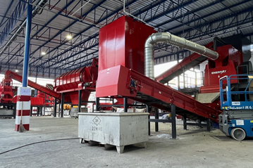 中天科技定制編織袋破碎清洗案例例 中天科技定制編織袋破碎清洗案例