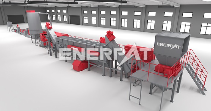 農膜清洗回收線