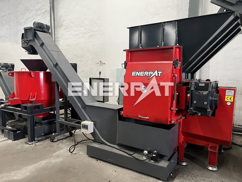 大型高溫合金鋼屑壓餅機 大型高溫合金鋼屑壓餅機