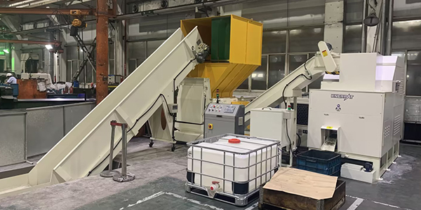 機(jī)加工金屬削難處理，金屬刨花破碎機(jī)進(jìn)行減容回收