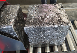 廢鋁邊角料打包機