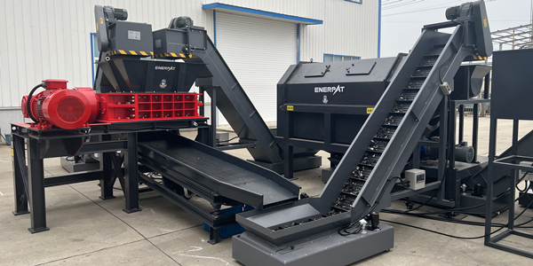 設備升級 | 恩派特廢舊濾油器回收處理線，資源循環利用再提速！