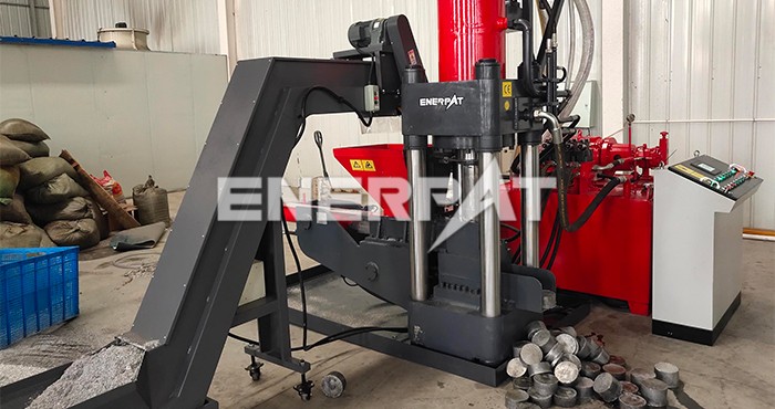 金屬屑壓餅機立式和臥式有什么區別？