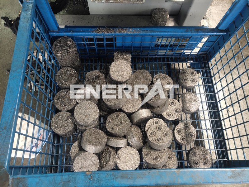 含油鋁屑壓餅機 含油鋁屑壓餅機