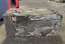 銅鋁水箱壓塊機