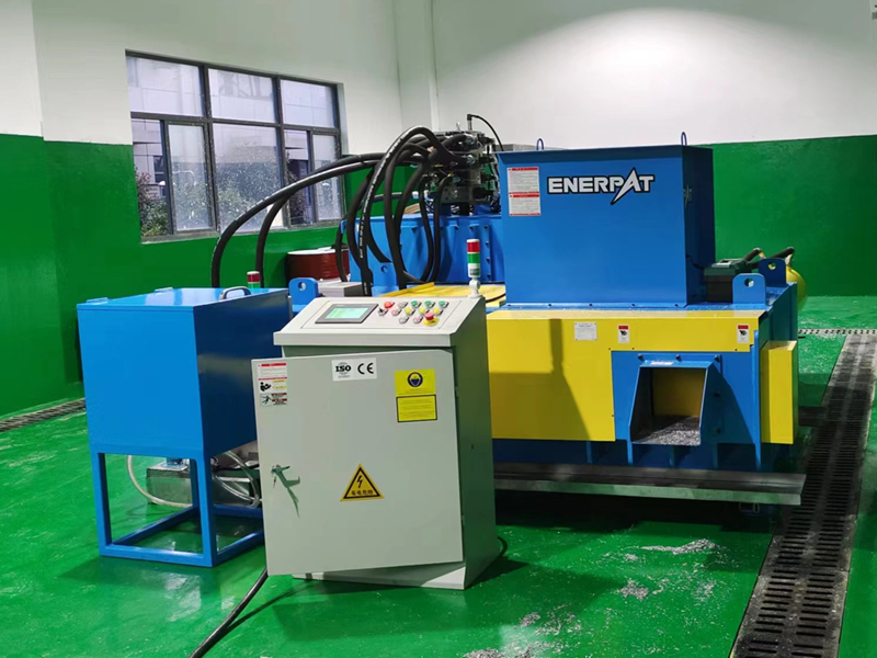 ZL鋁箔（洛陽）有限公司與恩派特定制鋁箔壓塊機(jī)案例