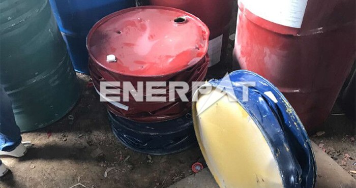 油桶壓扁機 油桶壓扁機