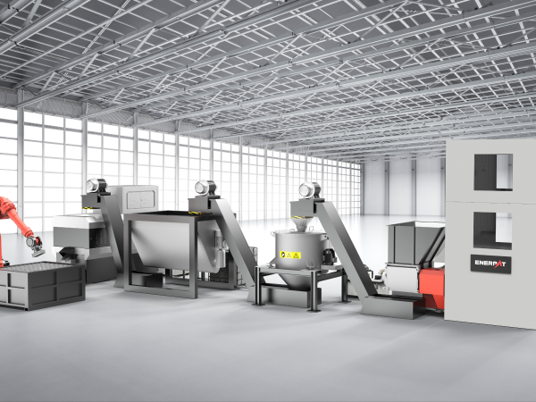 鈦屑破碎脫油清洗壓餅方案 鈦屑破碎脫油清洗壓餅方案