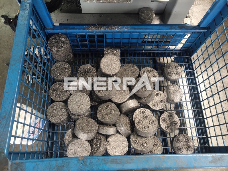 雙出餅鋁屑壓塊機 雙出餅鋁屑壓塊機