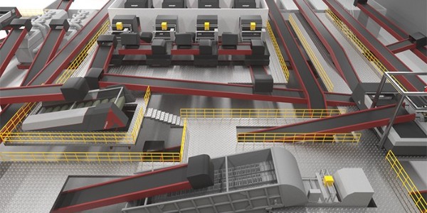 混合生活垃圾分選不再難！恩派特生活垃圾分選生產(chǎn)線上線