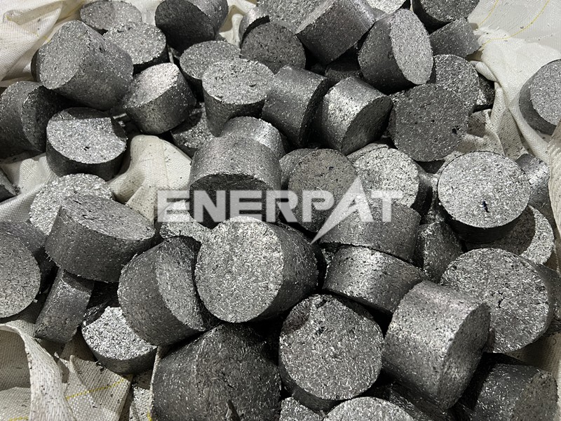 雙出餅鋁屑壓塊機